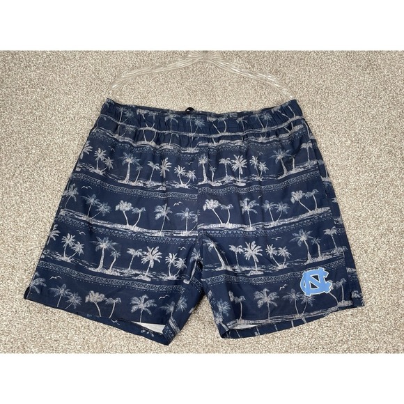 Colosseum Other - Colosseum Men's North Carolina Tar Heels Palm Trees Swim Trunks Size XL